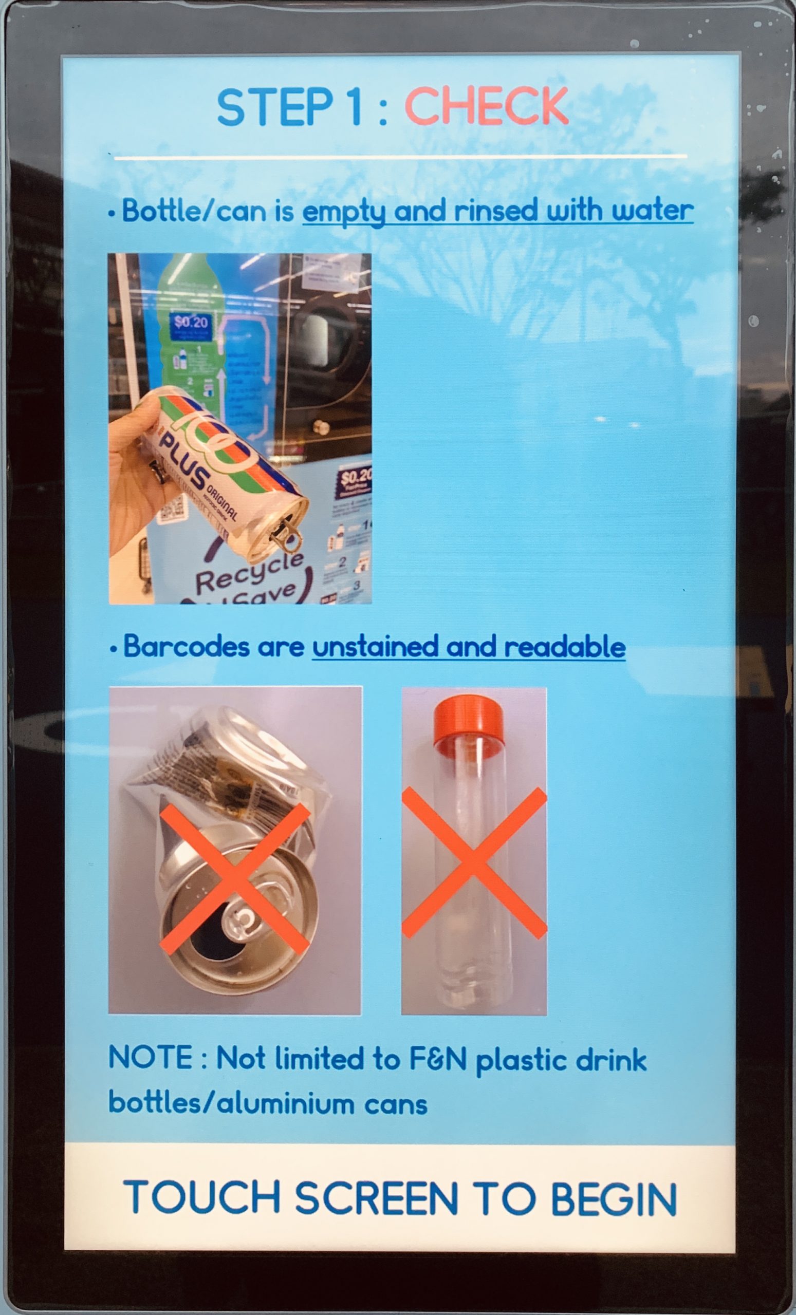 Reverse Vending Machines 反向自动售货机 - Step 1