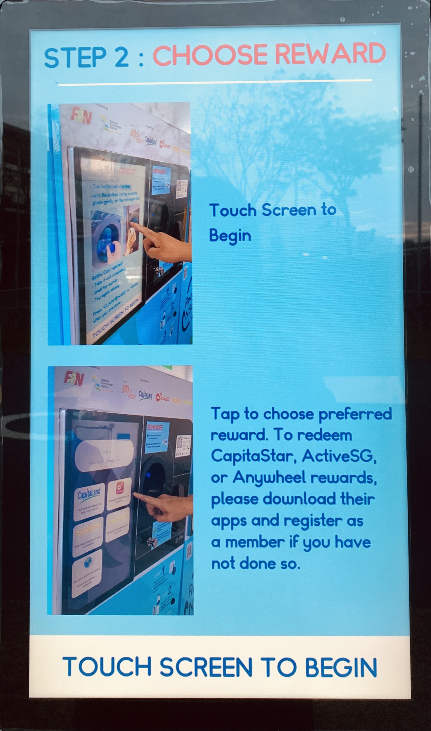 Reverse Vending Machines Step 2