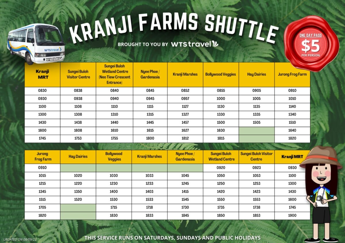 Kranji Farms Shuttle 2