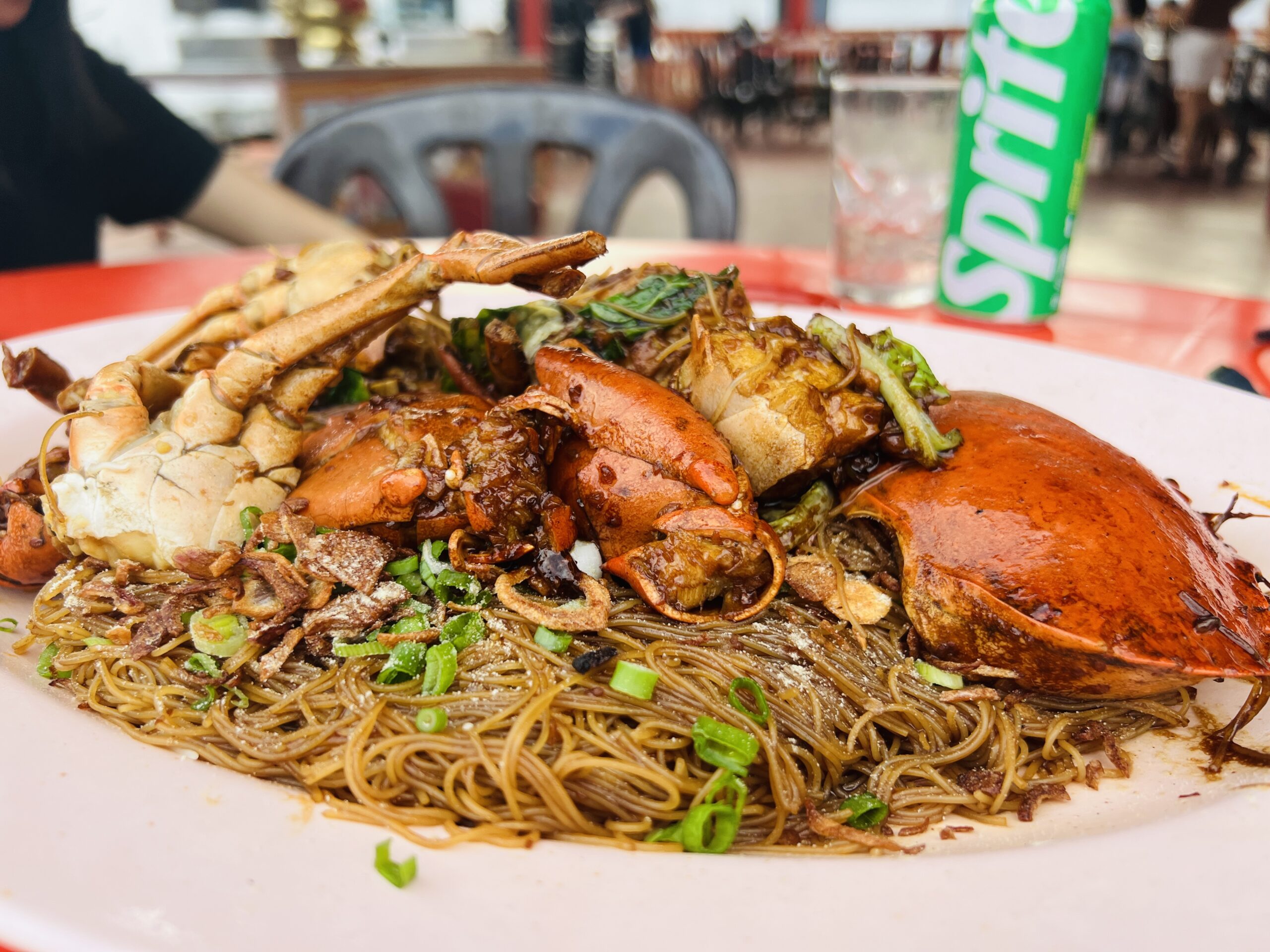 Kedai Minuman Ah Kneong 亚强美食中心 - Fried Crab Meehoon 螃蟹米粉