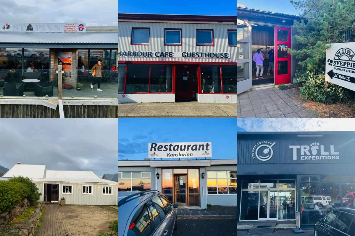 Restaurant in Iceland